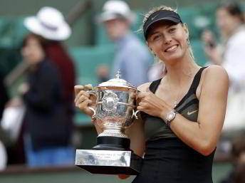 Мария Шарапова победила на Roland Garros